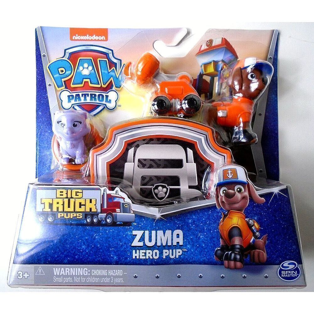 Nickelodeon Paw Patrol Zuma Hero Pup - Big Truck Pups